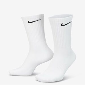 Nike Everyday Cushioned Dri-FIT 6-8 M Socks 6 Pairs White SX7666-100